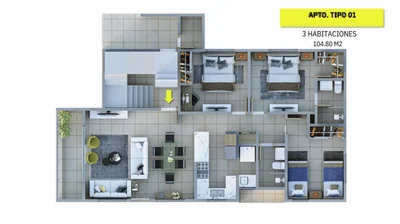 Apartamentos en Prado oriental - Imagen 7