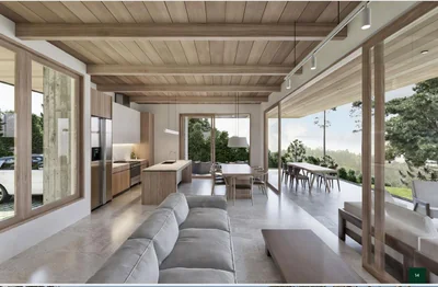 Disfruta de la experiencia Mountain Living con generosas áreas  sociales y vistas ininterrumpidas hacia el Valle de Jarabacoa. - Imagen 5