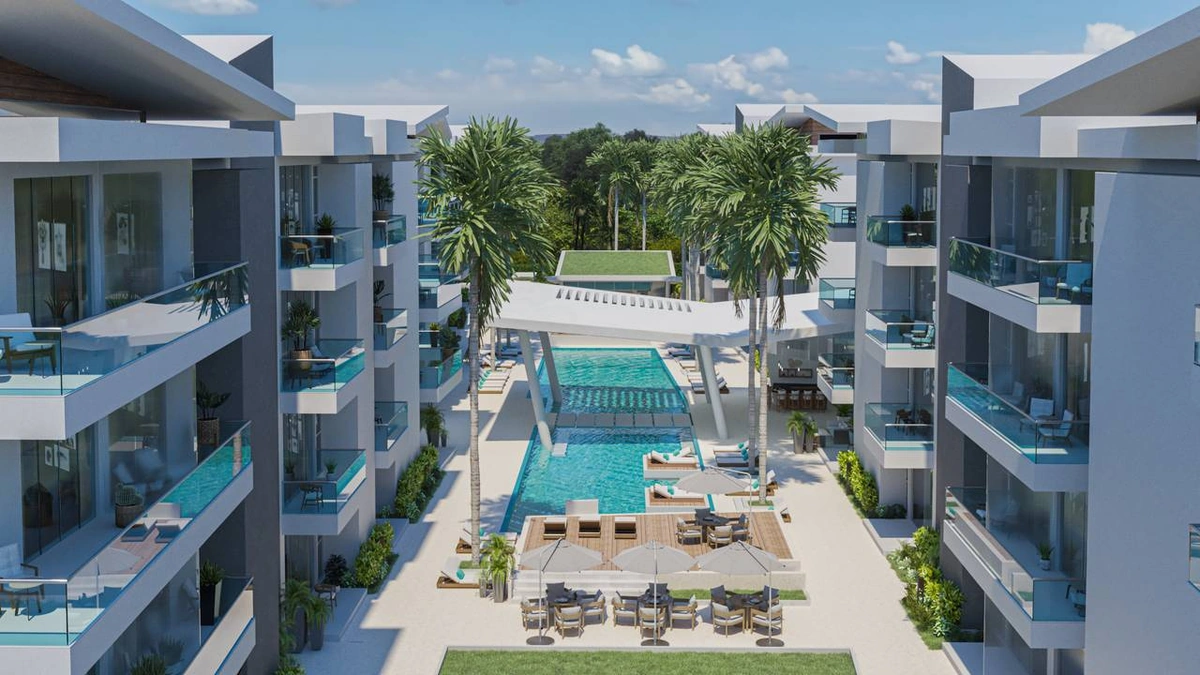 Appartement Ciudad las Canas Cap Cana près de l'aéroport - Vue 2