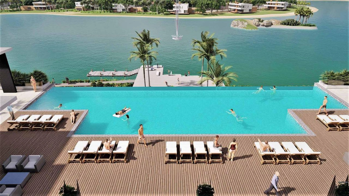 Apartamentos con piscina y playa en Vista Cana, Republica Dominicana - Vista 2