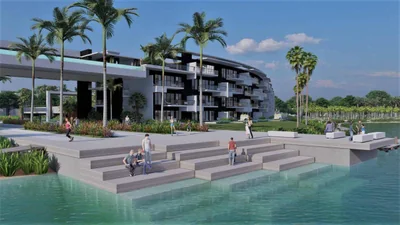 Apartamentos con piscina y playa en Vista Cana, Republica Dominicana - Imagen 8