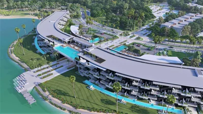 Apartamentos con piscina y playa en Vista Cana, Republica Dominicana - Imagen 1