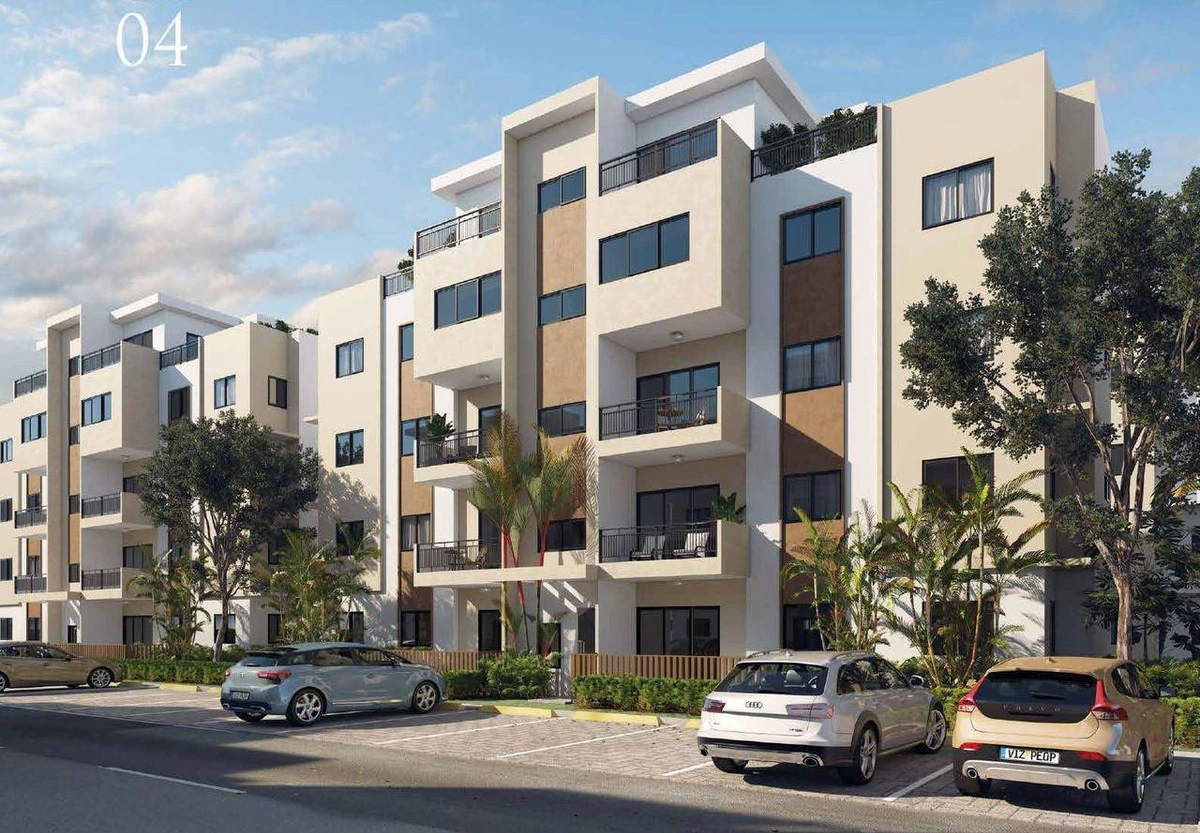 Residencial de apartamentos económicos, Cerca de Av. prolongación 27 de febrero - Vista 2