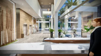 Torre Residencial en los Cacicazgos, Moderna, de 2 y 3 habitaciones - Imagen 2