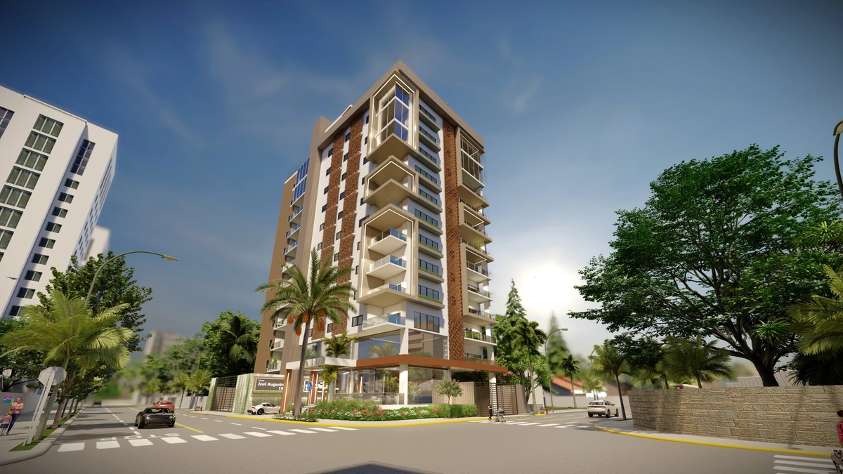 Torre Residencial en los Cacicazgos, Moderna, de 2 y 3 habitaciones