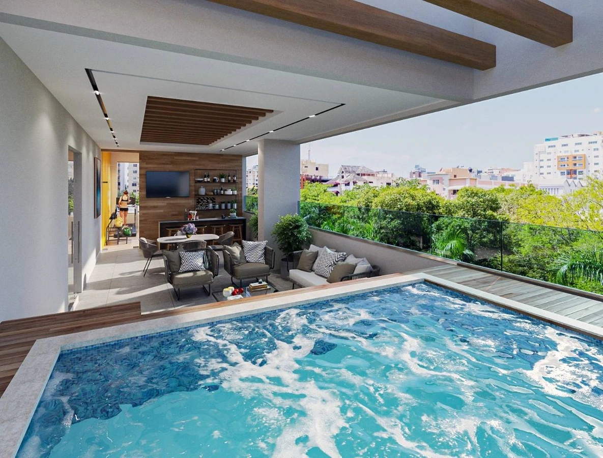 Apartamentos en urbanización Real, cerca de la avenida Enriquillo y la Bolívar, Kapital Living - Vista 2