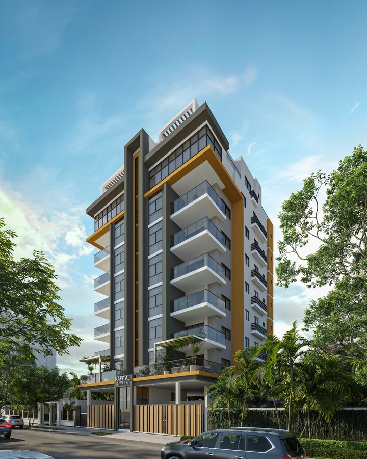 Apartamentos en urbanización Real, cerca de la avenida Enriquillo y la Bolívar, Kapital Living