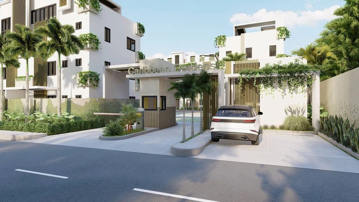 Caribbean Gardens at Punta Cana a solo 2 min de Downtown - Vista 3