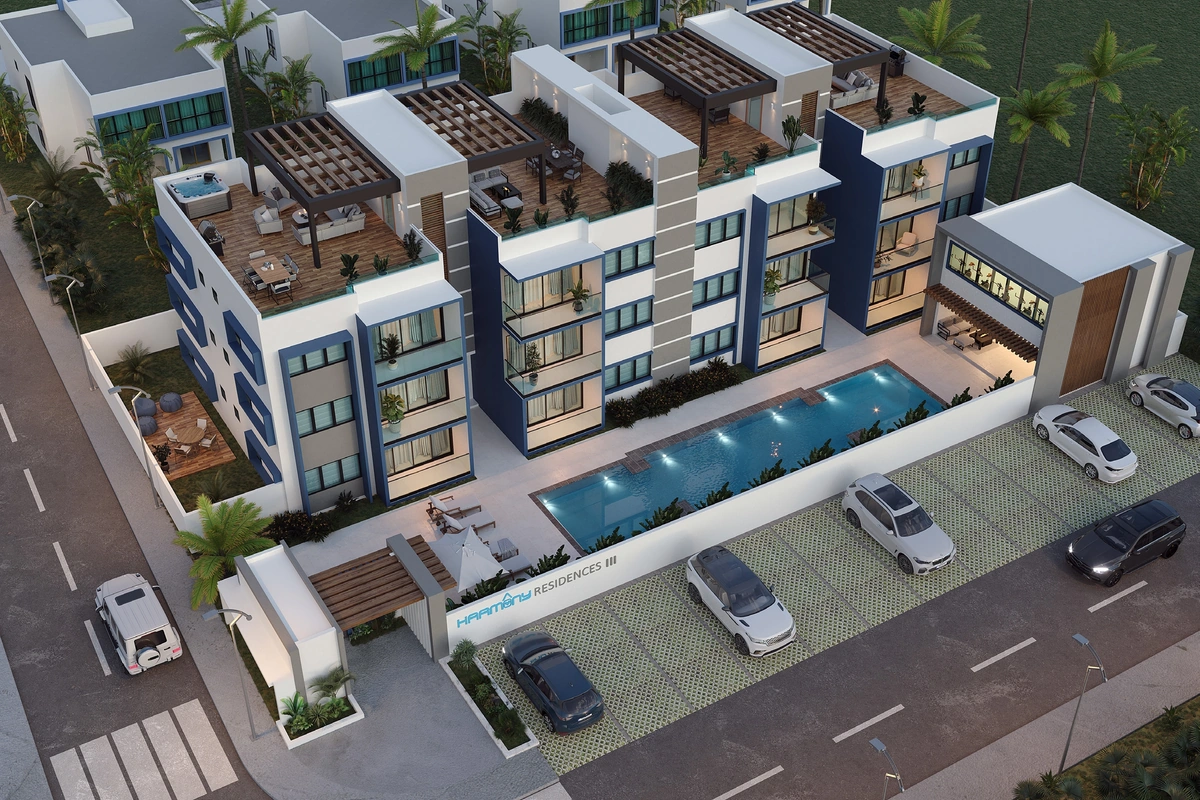 Condo Hotel en Punta Cana, próximo a Downtown en Costa Cana