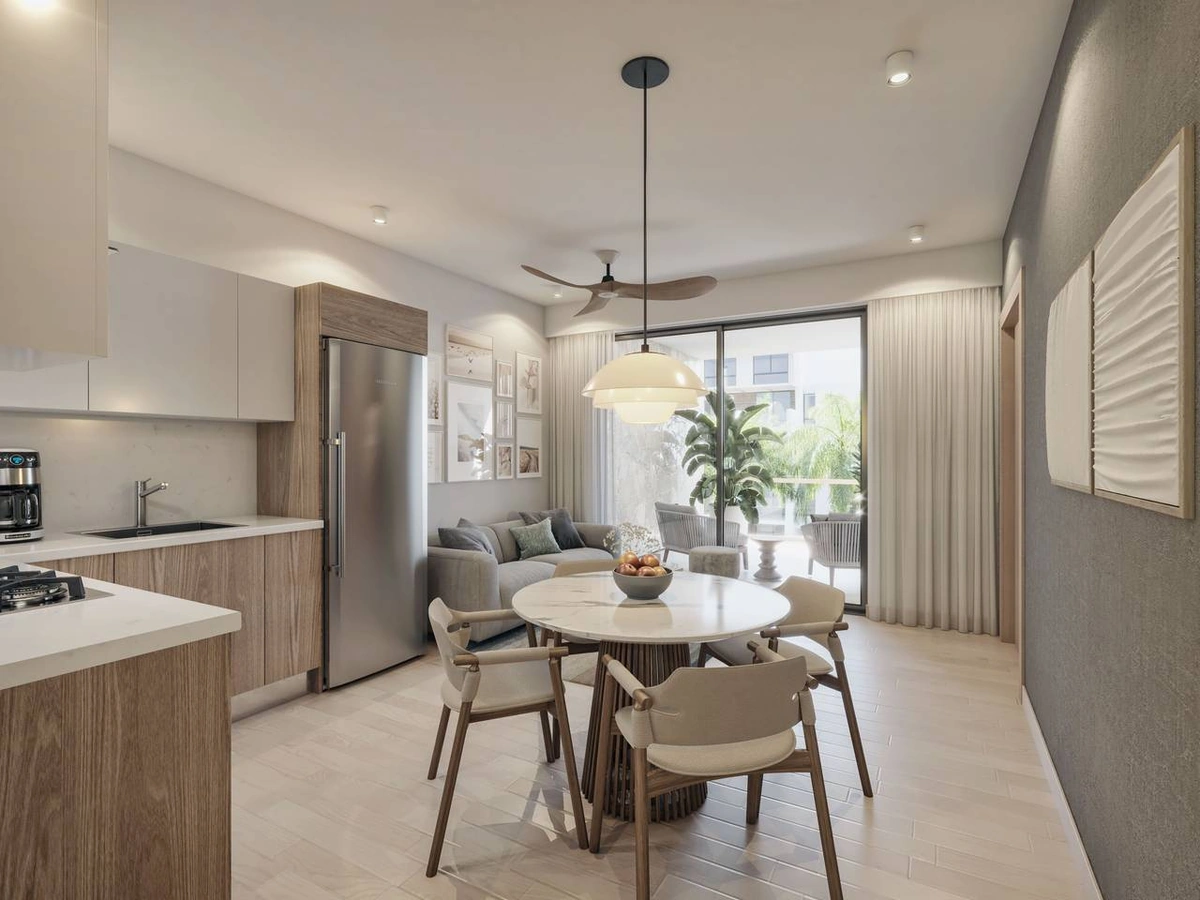 Apartamentos en Vista Cana con lagos y campo de Golf iluminado - Vista 4