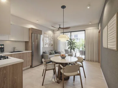 Apartamentos en Vista Cana con lagos y campo de Golf iluminado - Imagen 4