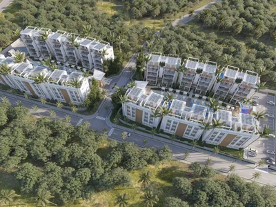 Apartamentos en Vista Cana con lagos y campo de Golf iluminado - Imagen 7