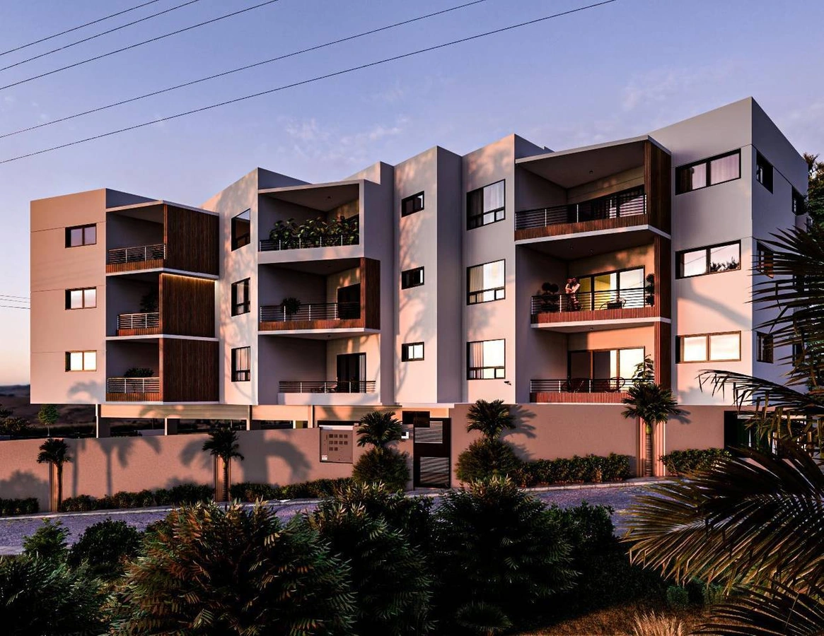 Residencial Sendas de Luz, apartamentos en planos para inversión en Santo Domingo Oeste - Vista 2