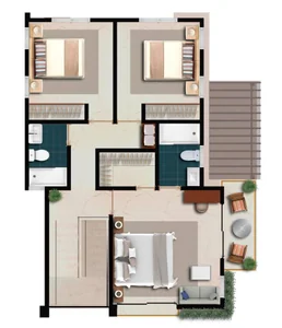 Sun Village en Residencial Bávaro, cerca de la Casa Club - Imagen 13