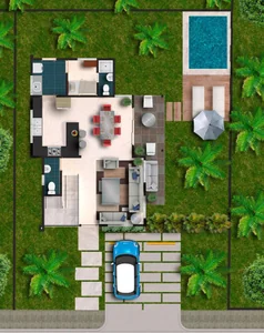 Sun Village en Residencial Bávaro, cerca de la Casa Club - Imagen 3