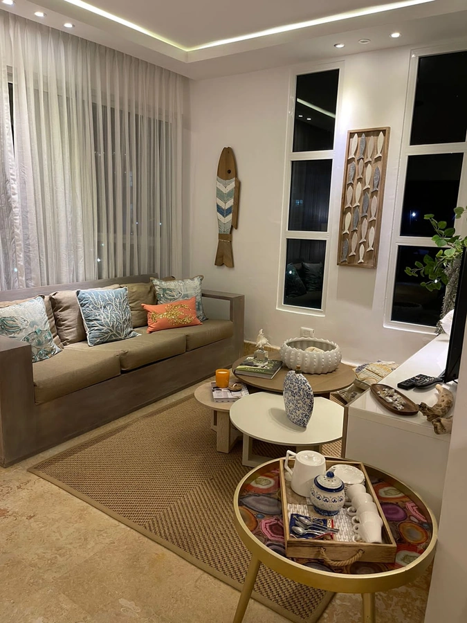 Appartement meublé sur la plage, situé à La Romana, République Dominicaine