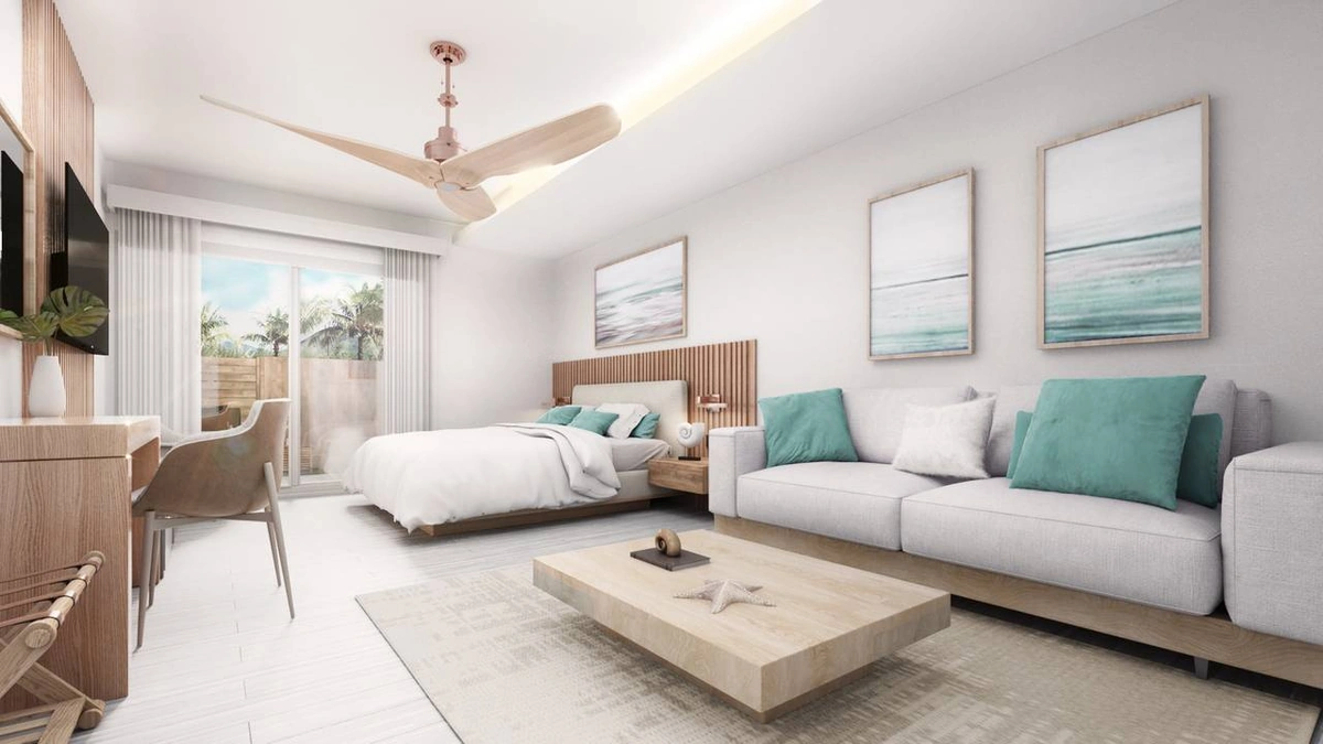 Apartamentos en complejo innovador un crucero en la tierra, Punta Cana, Republica Dominicana - Vista 2