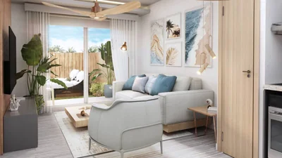 Apartamentos en complejo innovador un crucero en la tierra, Punta Cana, Republica Dominicana - Imagen 5