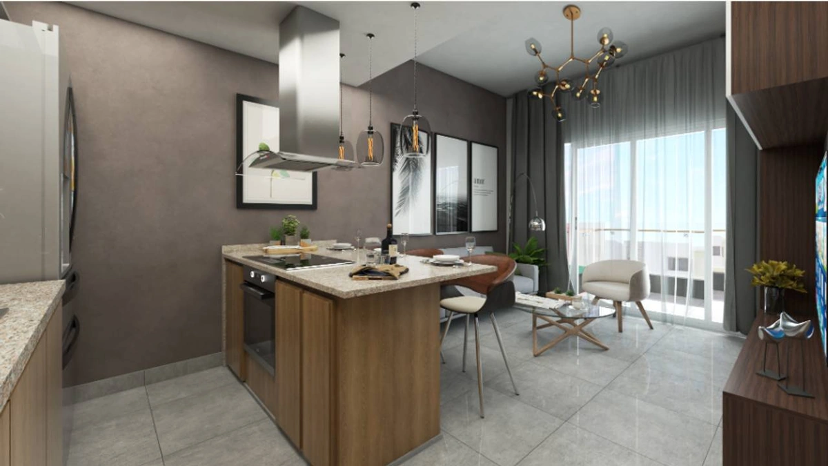 Proyecto de apartamentos con increible area social, Punta Cana - Vista 3