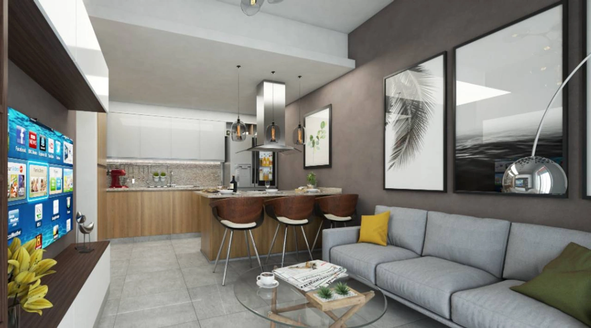 Proyecto de apartamentos con increible area social, Punta Cana - Vista 4