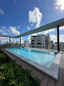 Apartamento en alquiler en el sector de Naco, amueblado con piscina y gimnasio - Imagen 9