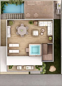 Proyecto de Villas de 3 habitaciones en Punta Cana a minutos de Downtown - Imagen 14