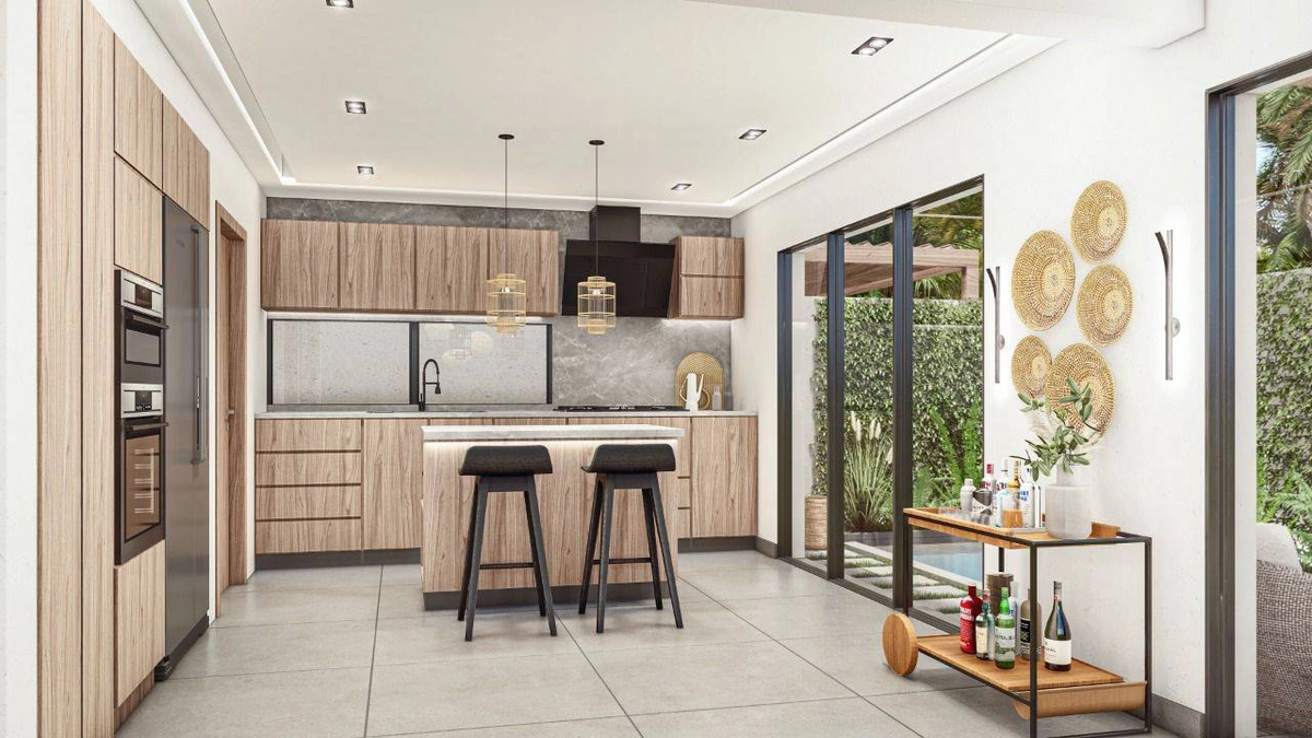 Proyecto de Villas de 3 habitaciones en Punta Cana a minutos de Downtown - Vista 4