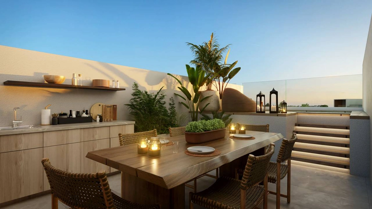 Apartamentos de 1 habitación y estudio, a minutos de la playa en Punta Cana - Vista 3