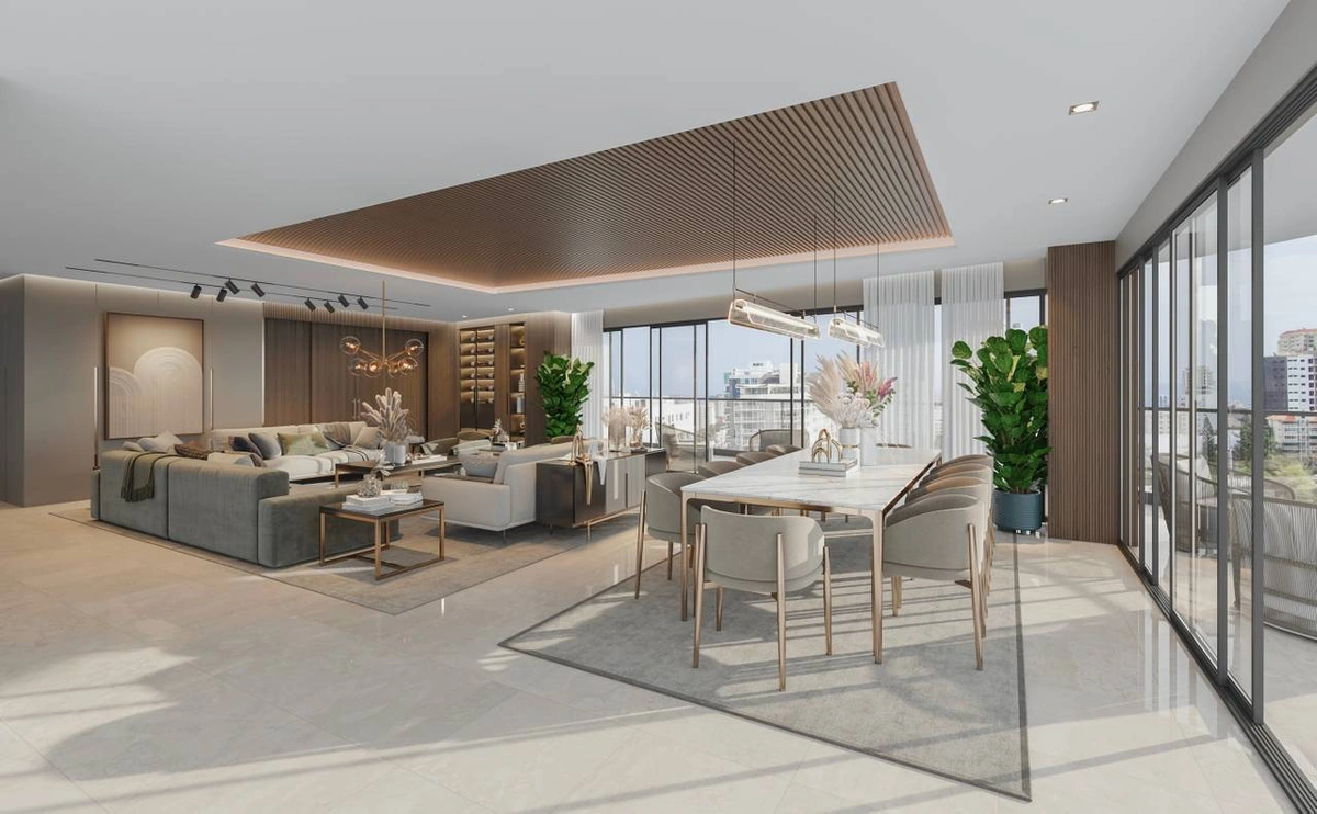 Torre Luxury en Naco 2 & 3 Habitaciones - Vista 4