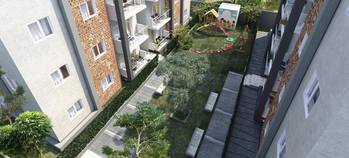 Parque de las Colinas II, proyecto de apartamentos en la Jacobo Majuta - Vista 2
