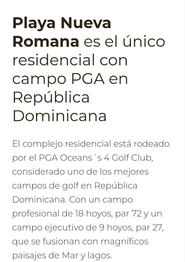 Terreno en Playa Nueva Romana - Vista 4