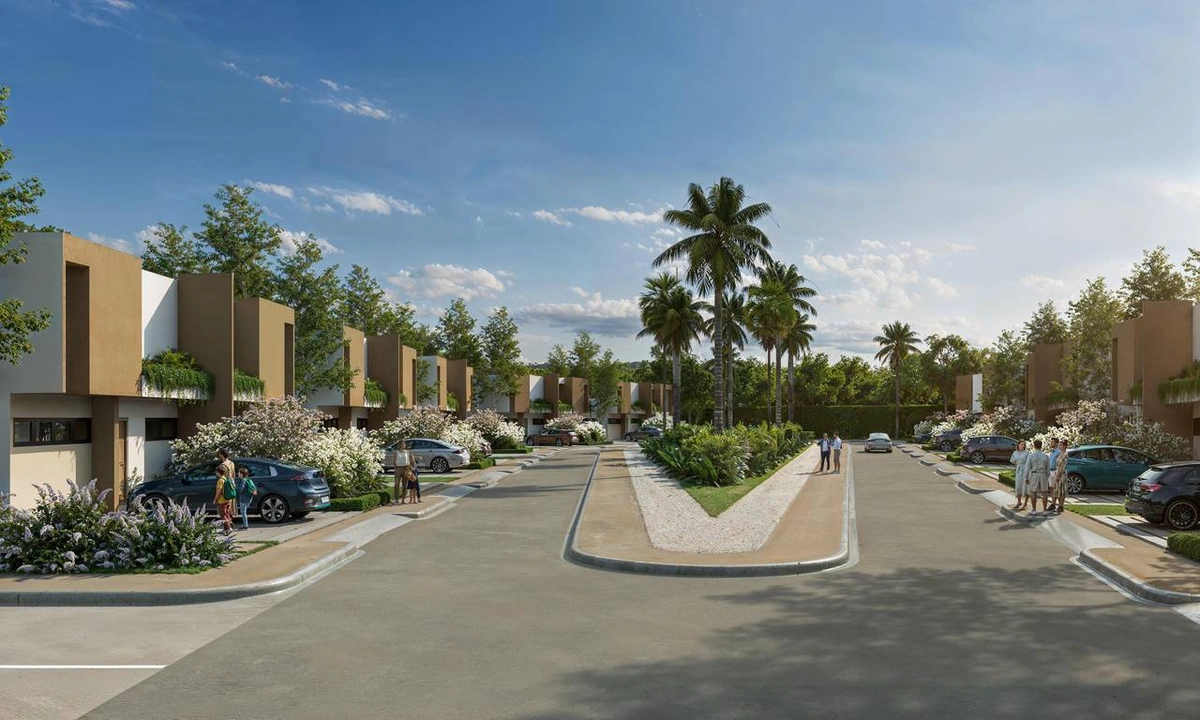 Proyecto de Apartamentos y Townhouses en Bávaro Punta Cana desde USD $65,000 - Vista 3