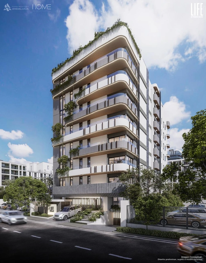 Apartamento con vista al Mar en Gazcue